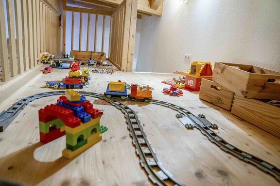 Lego spielen macht Spaß Legoeisenbahn